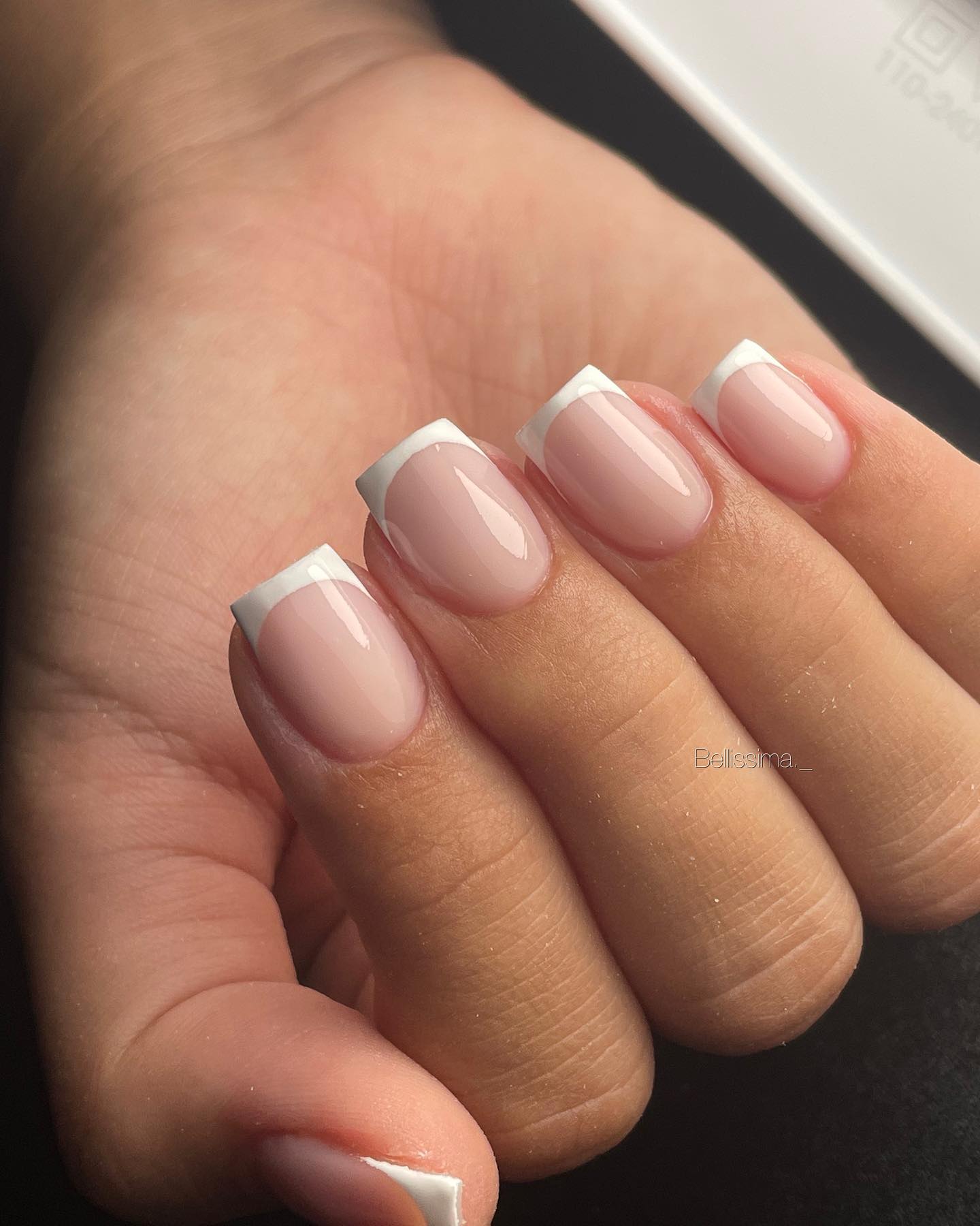 If you’re more so a fan of shorter low-maintenance French nail designs why not book this type of manicure with your nail tech?