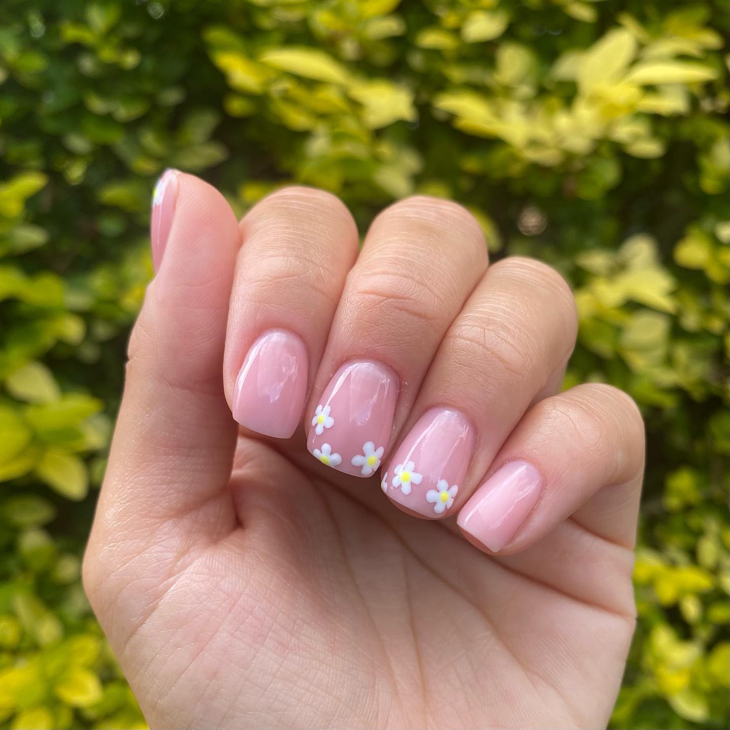 It is hard to get over how adorable these nails are! By having simple and chic nails, everyone will notice your gorgeous manicure.