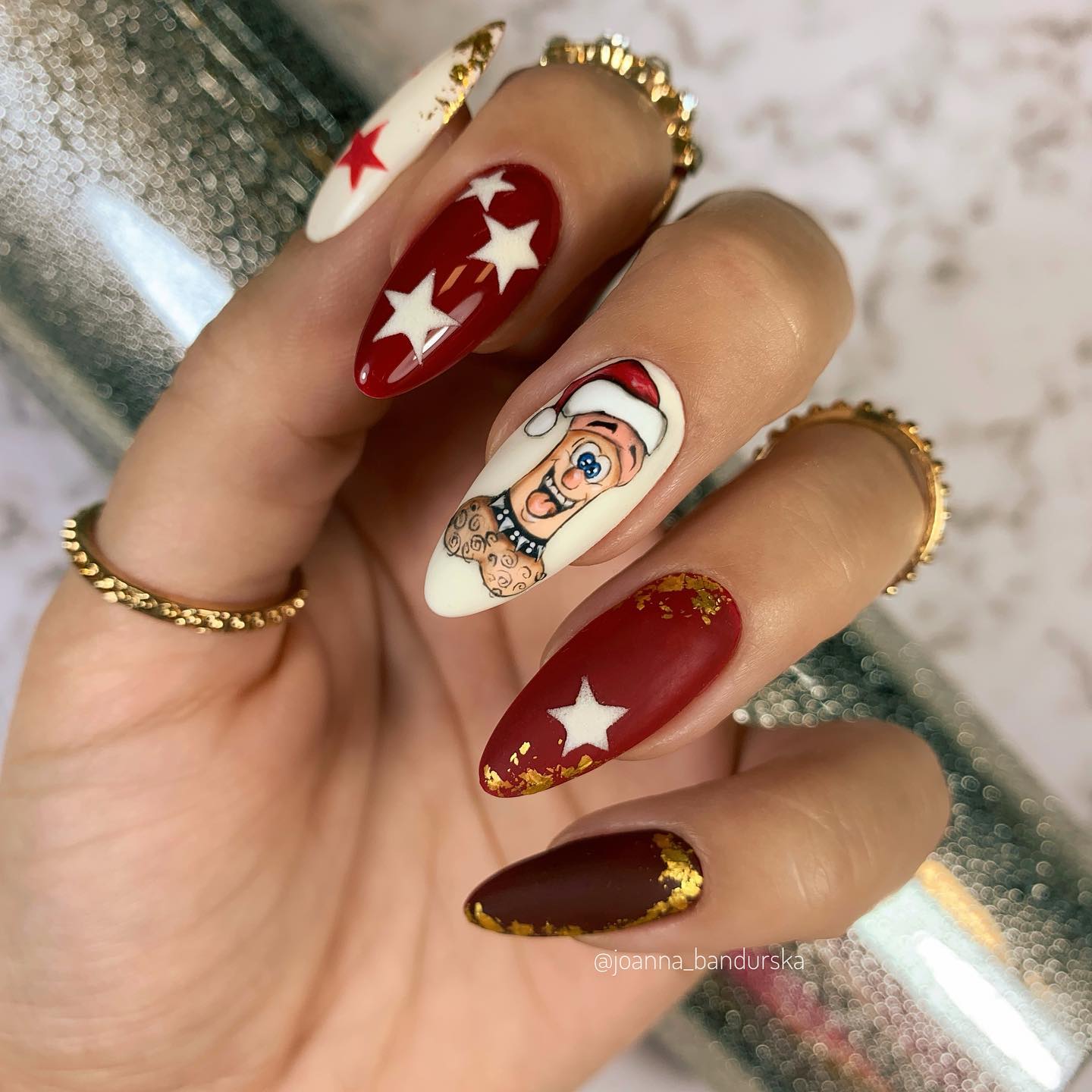 Christmas is a one of the greatest times of a year, so why not celebrating it with your nails? A penis nail art can take your nails to a different level.