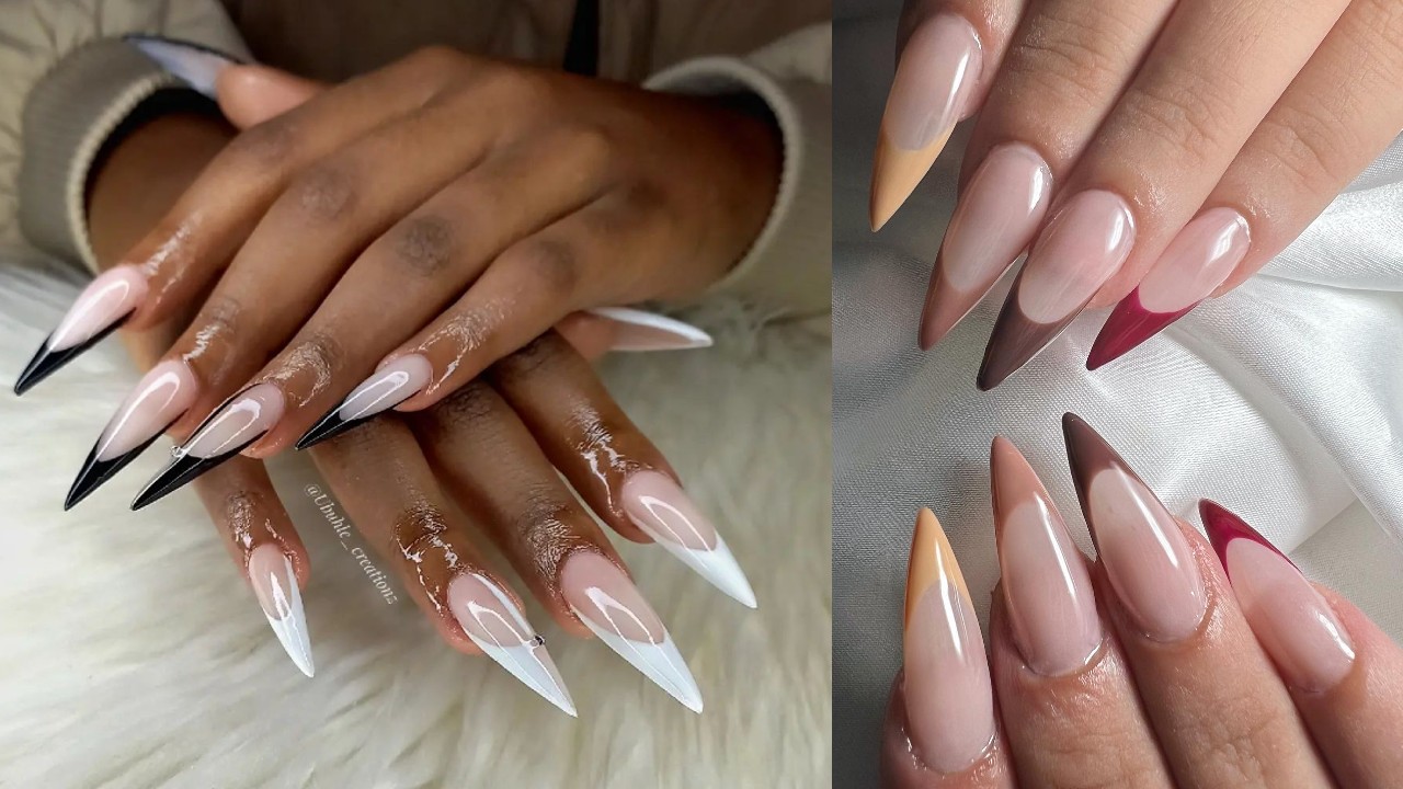 Designs, Tips, And Ideas For The Perfect Stiletto Nails | Polish and Pearls