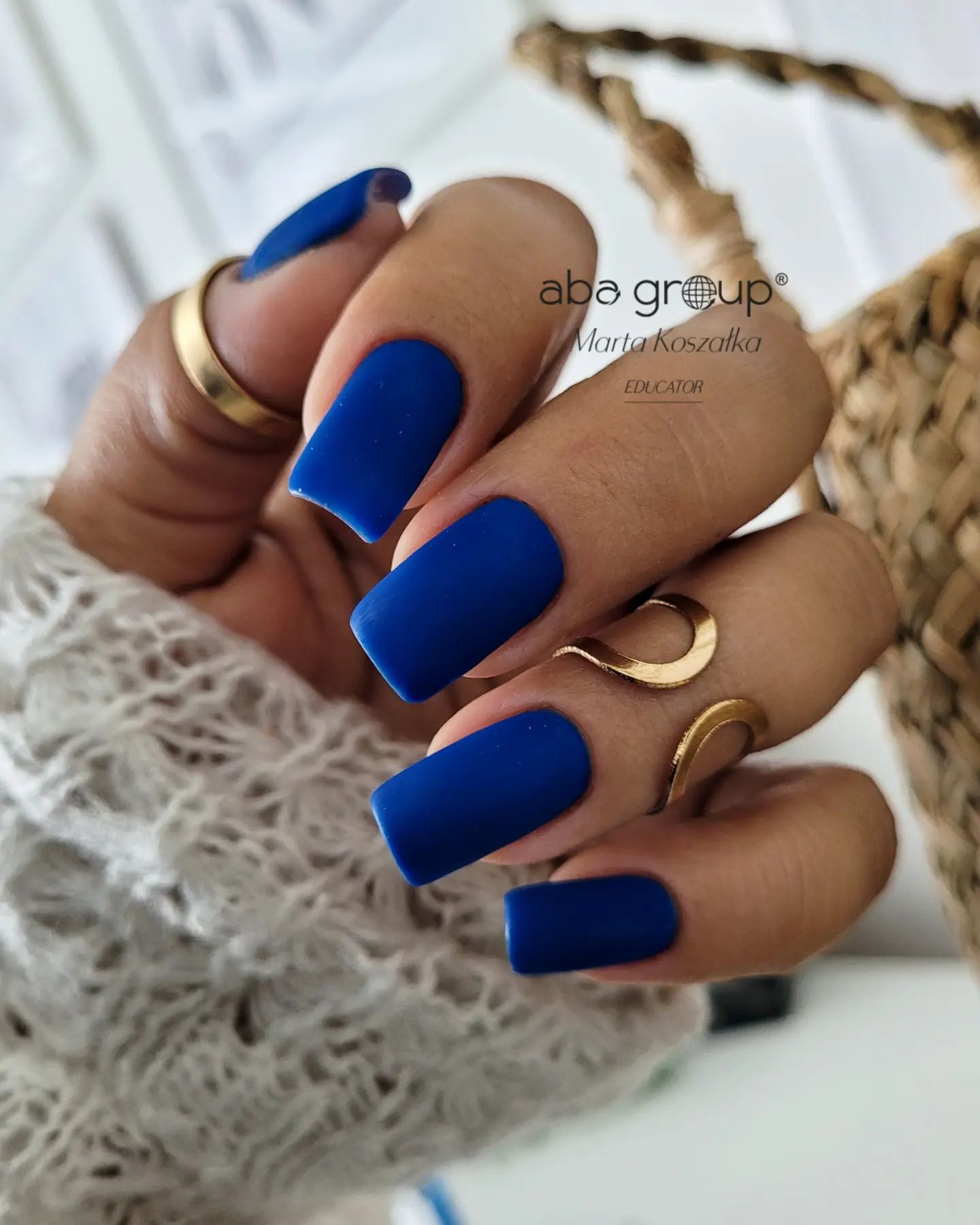 One of the most favorite nail colors is definitely navy blue and it is an elegant color that looks amazing in basically everything. Your long square nails will shine with a matte version of it. We also suggest you to use golden jewelry with it since golden and navy blue is a great combo.