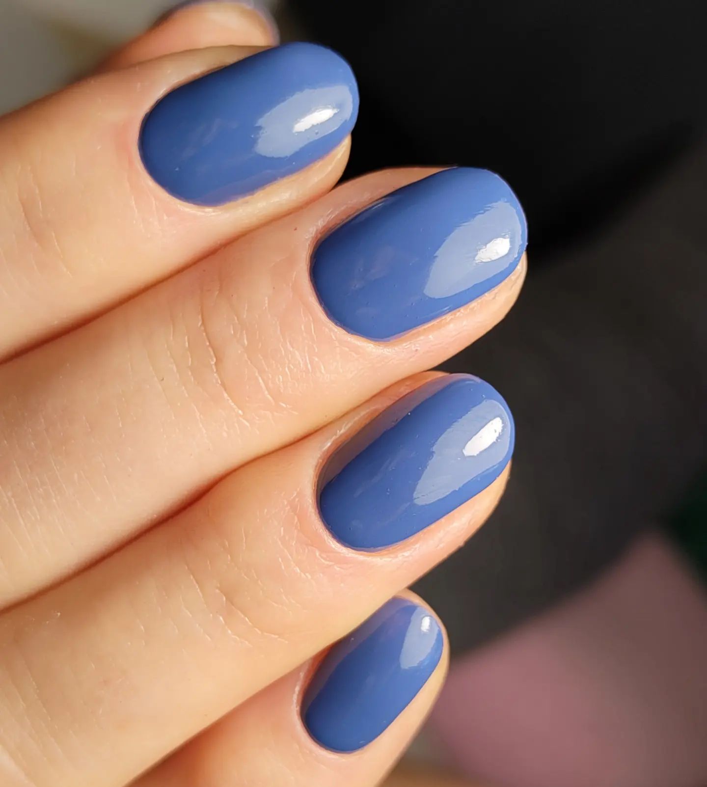 Classic blue nail polish has been around for a very long time since it offers a great look. Blue is beautiful, peaceful and soothing color that reminds you of the sky and the sea. Plus, it doesn't matter if you have short or long oval nails since you will shine no matter what.