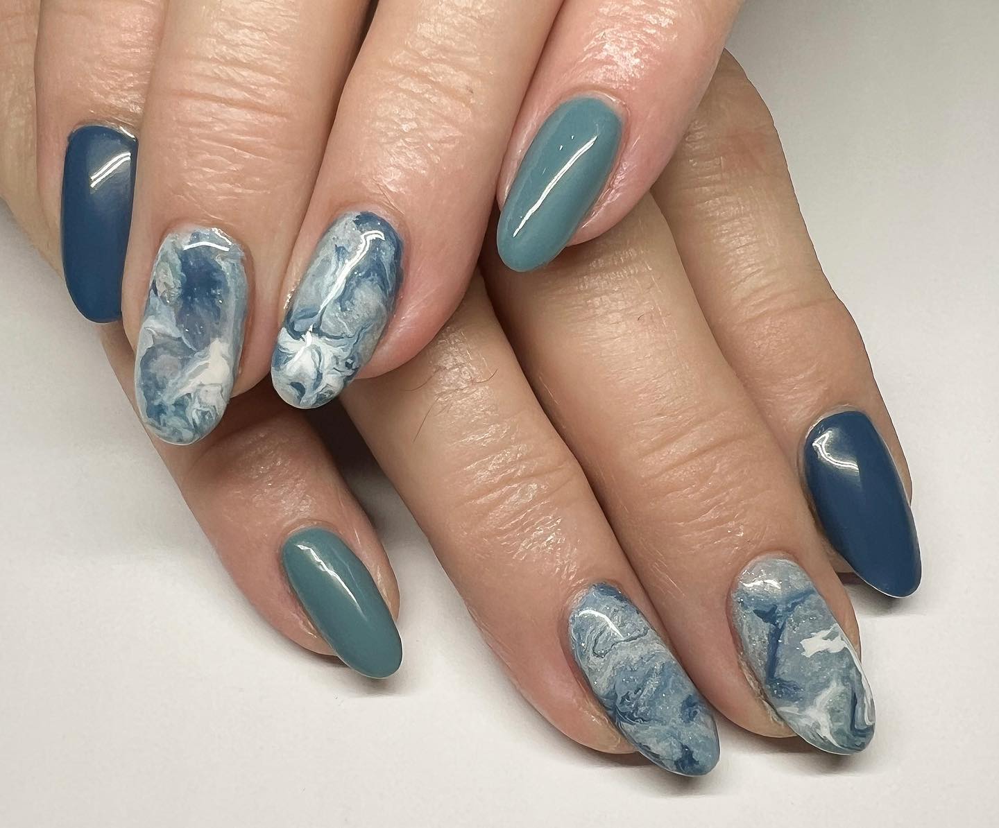 Murano Glass Effect Nails – Nail Art Bay