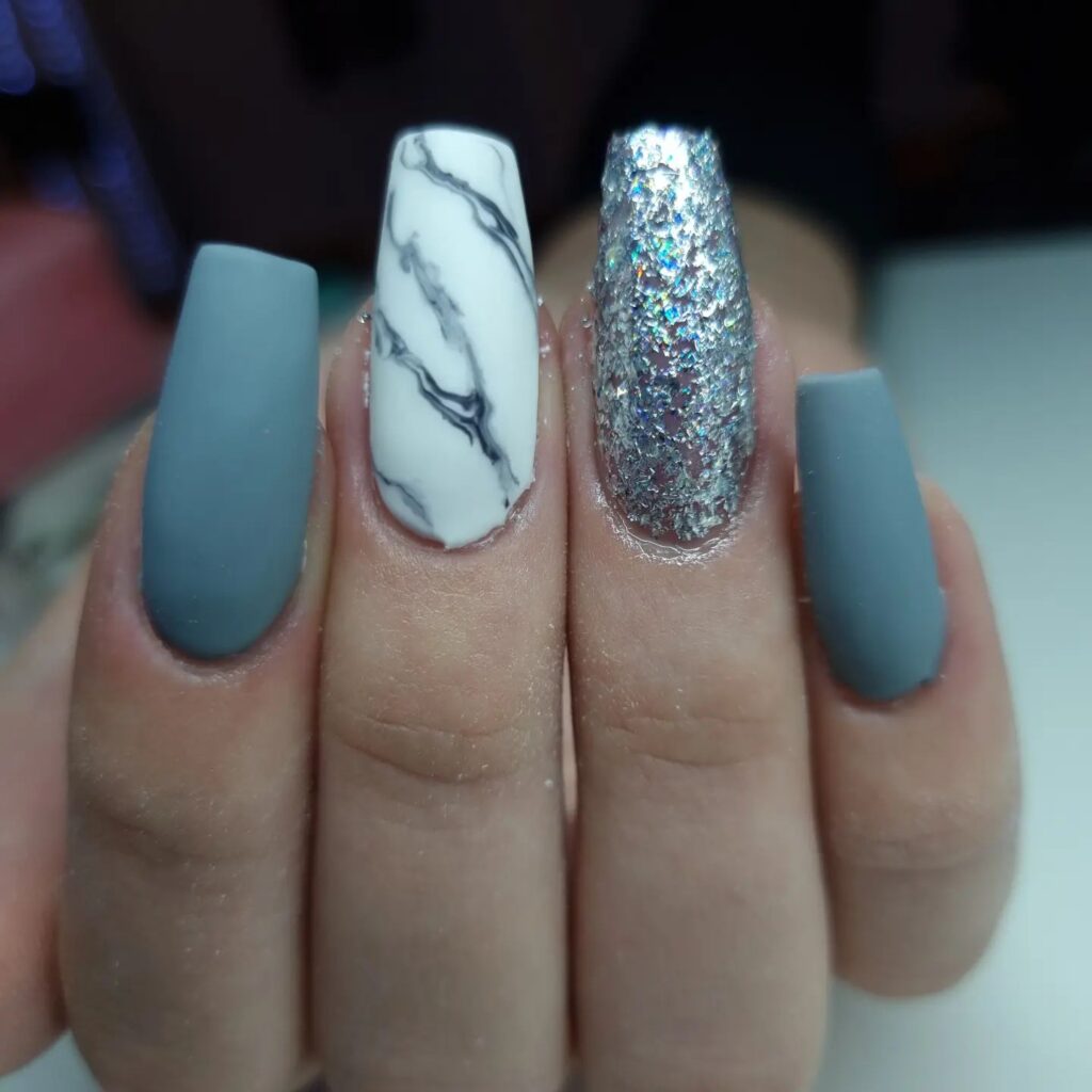 30+ Marble Nail Ideas to Make Your Nails Marble-ous