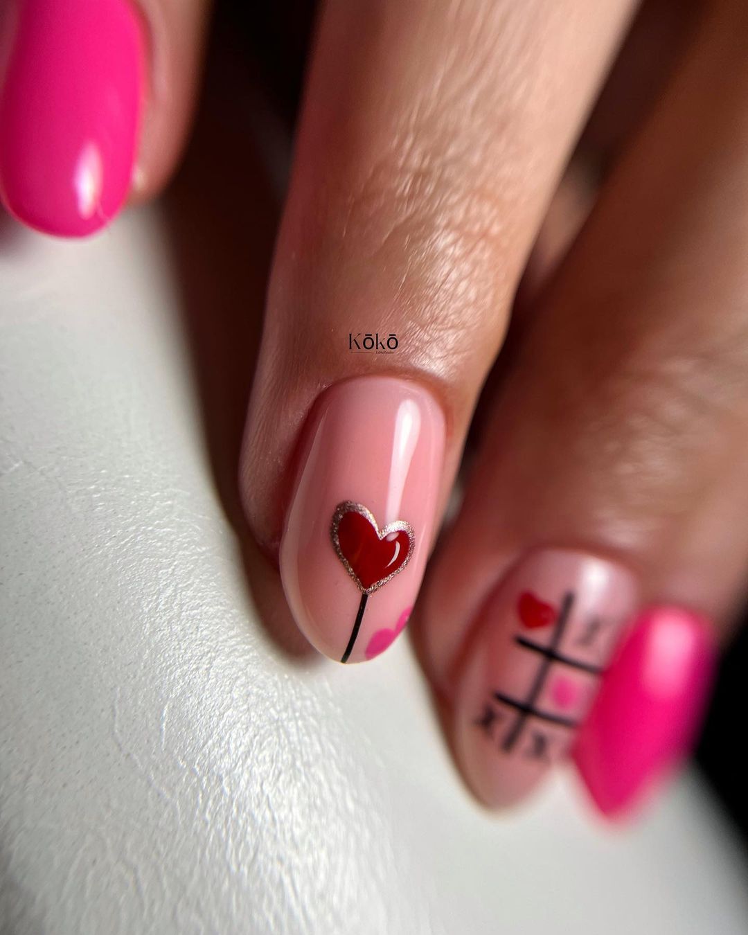 330+ Heart Nail Art Stock Photos, Pictures & Royalty-Free Images - iStock