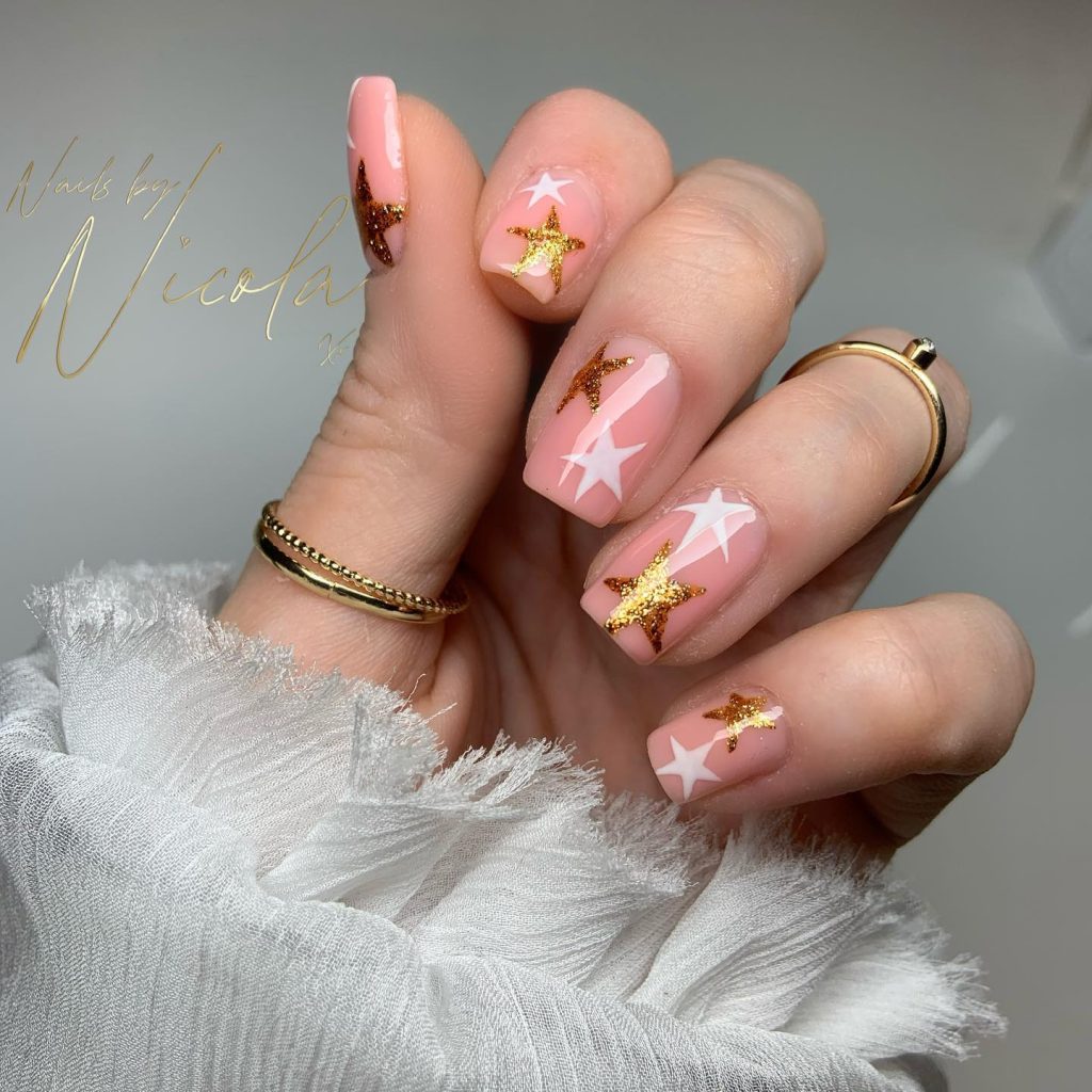 30+ Magical Star Nail Design Ideas That Will Leave You Starry-Eyed