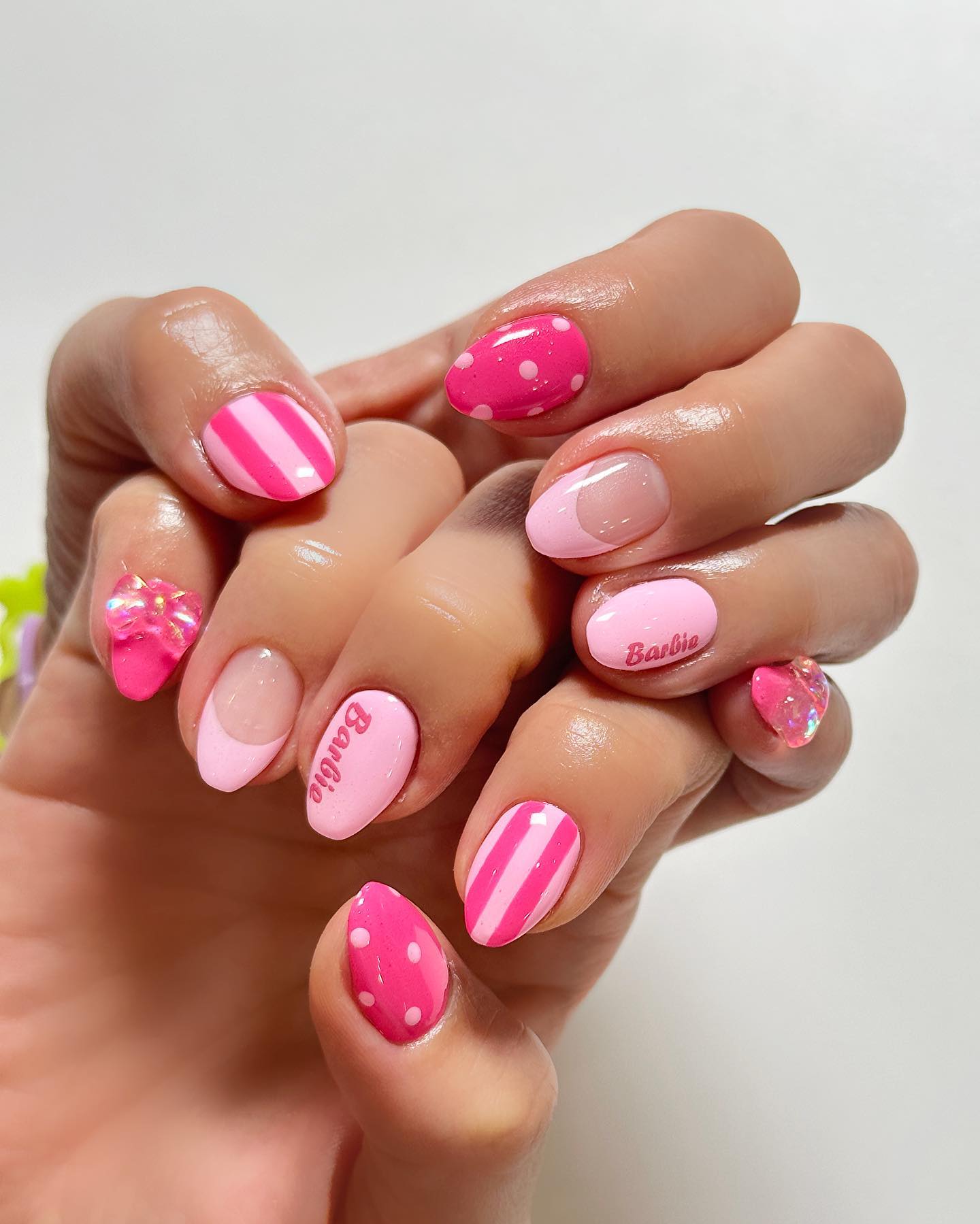 30+ Barbie-Inspired Nail Art Designs that Will Make You Feel Like a Princess