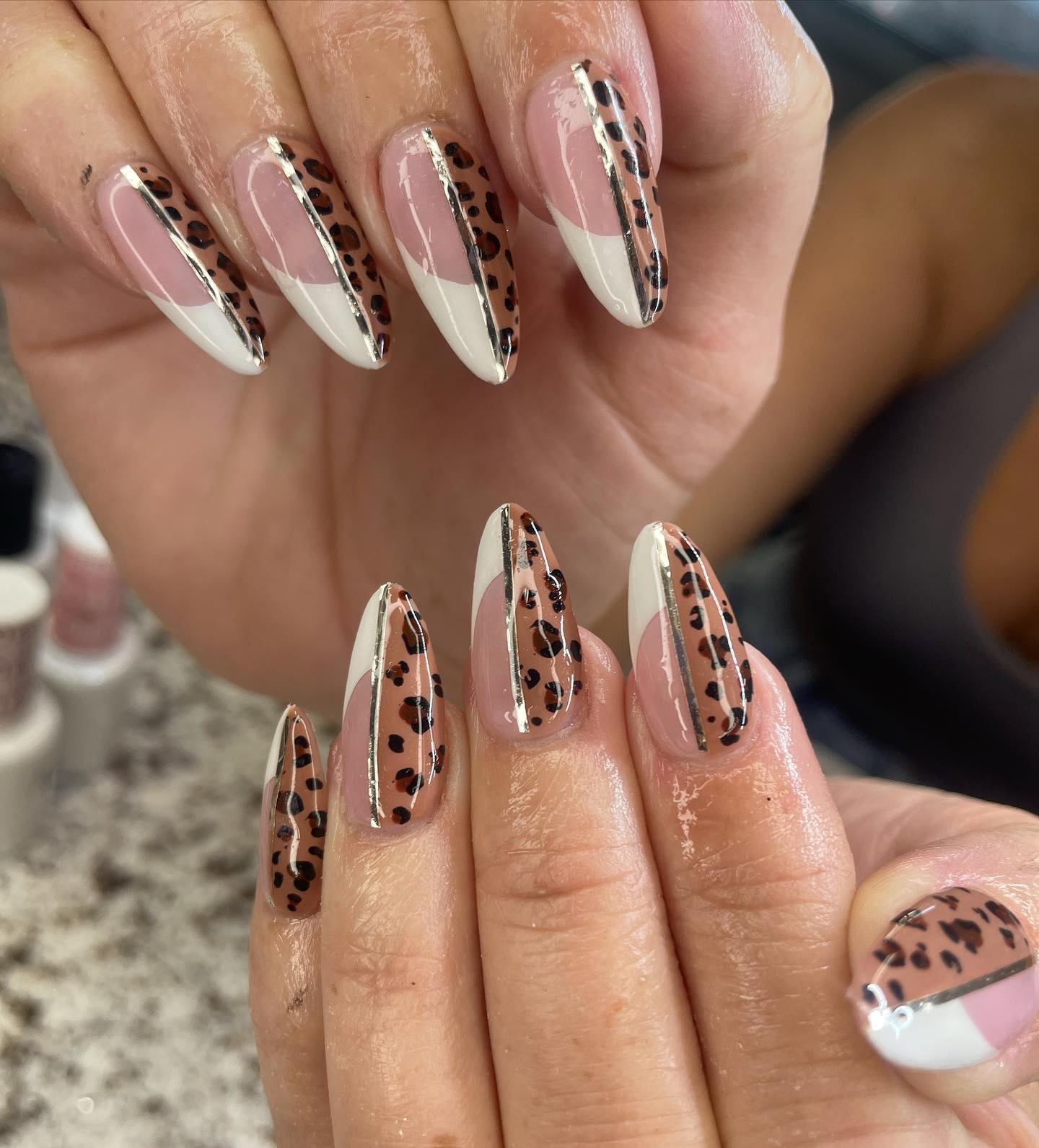 45+ Leopard & Cheetah Print Nails For A Sassy Manicure | Cheetah print nails,  Leopard nails, Nails